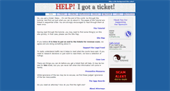 Desktop Screenshot of helpigotaticket.com