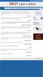 Mobile Screenshot of helpigotaticket.com